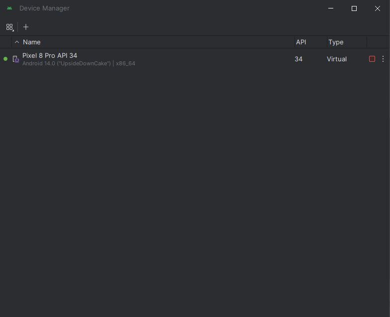 device-manager - android studio - اندروید استودیو
